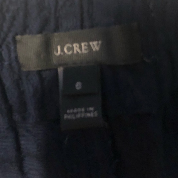 Navy Jcrew Shorts - NWOT - Size 6 - Picture 3 of 7